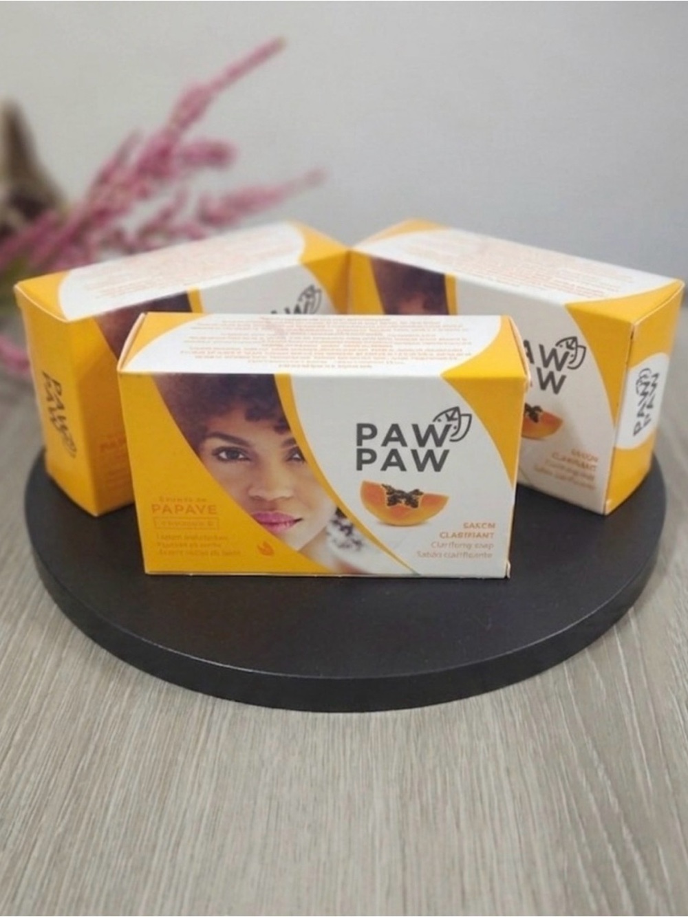 Papaye Clarifying Soap Bar - Yellow